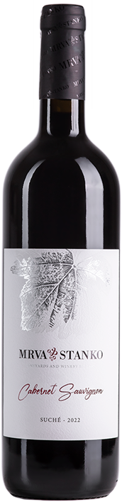 Mrva a Stanko , Cabernet Sauvignon 0,75l, suche, 2022
