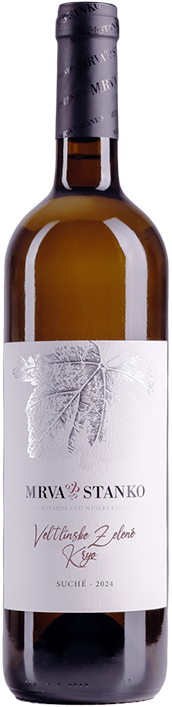 Mrva a Stanko Veltlínske Zelené, CHOP, 2024, KRYO, 0,75l,