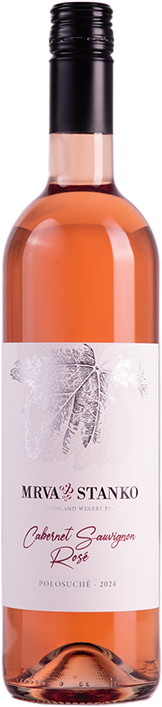 Mrva a Stanko Rosé Cabernet Sauvignon, CHOP, 2024, 0,75 plsu.