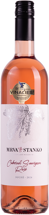 Mrva a Stanko  Rosé Cabernet Sauvignon, 2024, suché, 0,75l