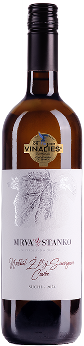 Mrva a Stanko Muškát žltý, Sauvignon cuvée, 2024, suché, 0,75l