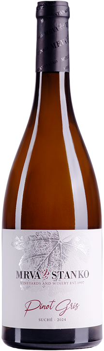 Mrva a Stanko Pinot Gris, CHOP, 2024, 0,75 l
