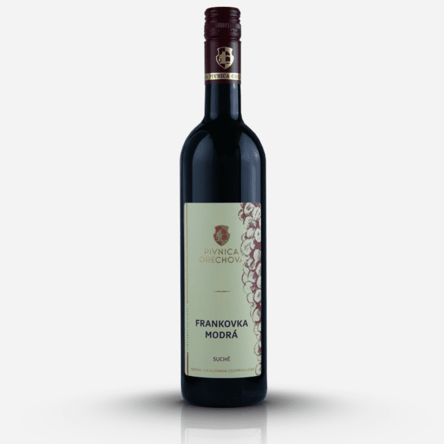 Pivnica orechová, Akostné víno FRANKOVKA MODRÁ suché