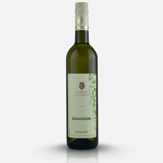 Pivnica orechová, Akostné víno SAUVIGNON 2024 Prírodná cukornatosť polosladké