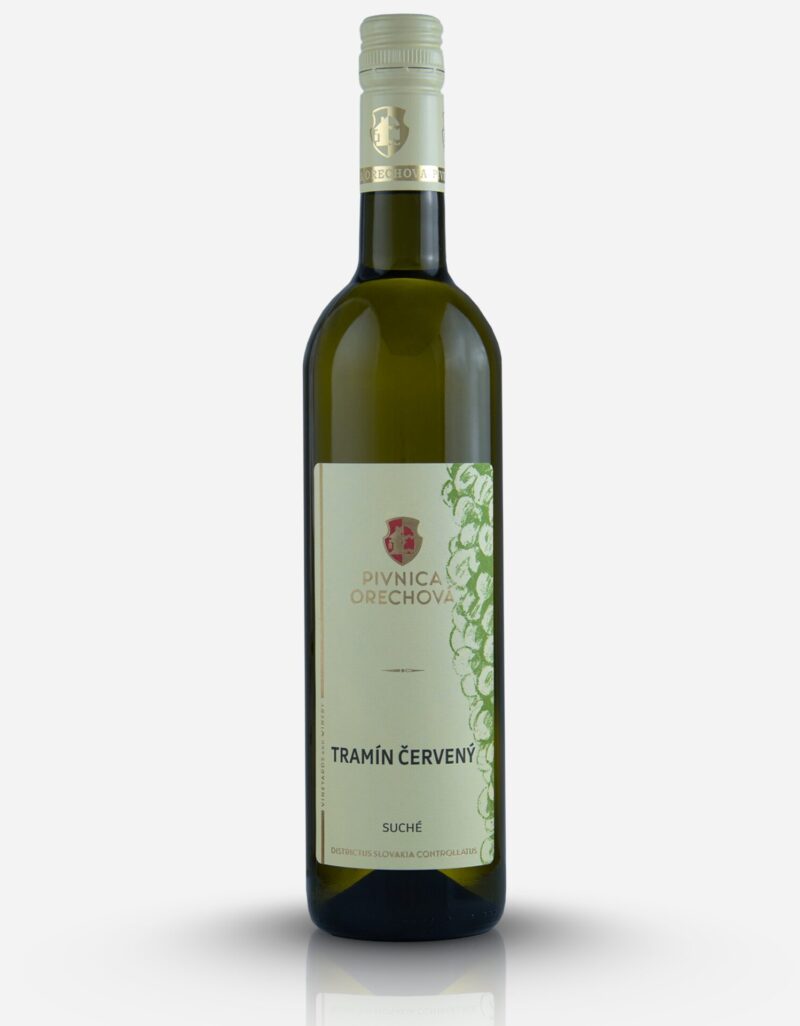 Pivnica orechová, Akostné víno TRAMÍN ČERVENÝ suché