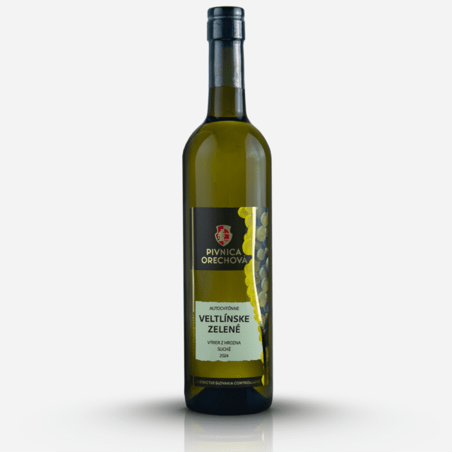 Pivnica Orechová, Autochtónne víno VELTLÍNSKE ZELENÉ 2024 Výber z hrozna