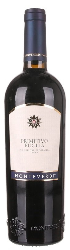 Primitivo Puglia, Monteverdi, IGT, 0,75l